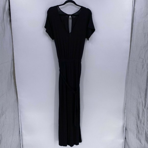 LOFT Pants - LOFT Beach black pant jumpsuit sz M Medium NWOT